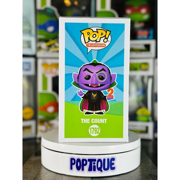 Sesame Street The Count Funko Pop! #1792 - Picture 4 of 6